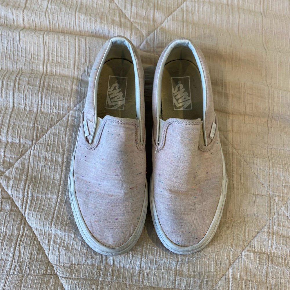 light pink vans